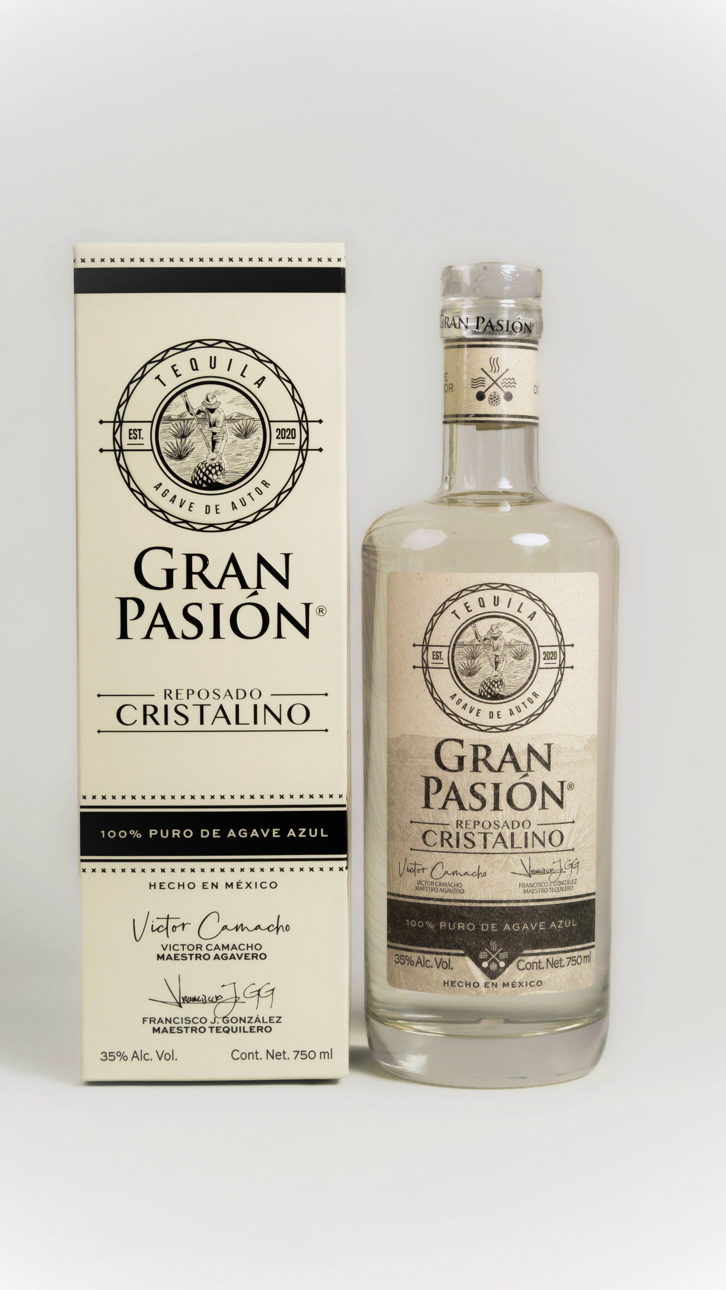 Tequila Gran Pasión Cristalino